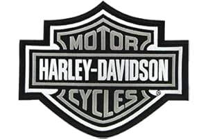 Harley-Davidson Toppa ricamata con logo "Bar & Shield", 23,5 cm