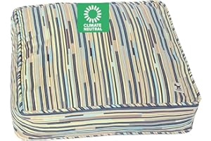 Molly Mutt Small Dog Bed Cover - I Don't Like Mondays Print - Measures 22”x27”x5”- 100% Cotton - Durable - Breathable - Sustainable - Machine Washable Dog Bed Cover