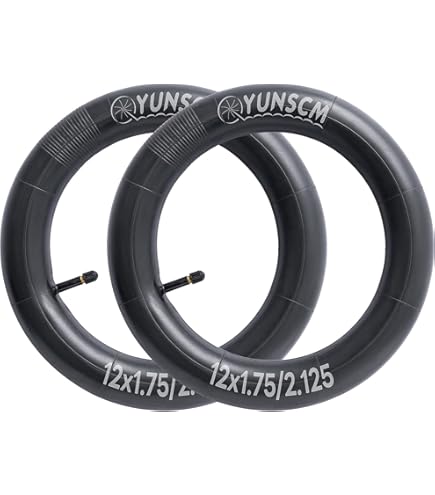 Intérieur Tube 12 1/2 x 1.95 Plié Schradar Vanne Poussettes