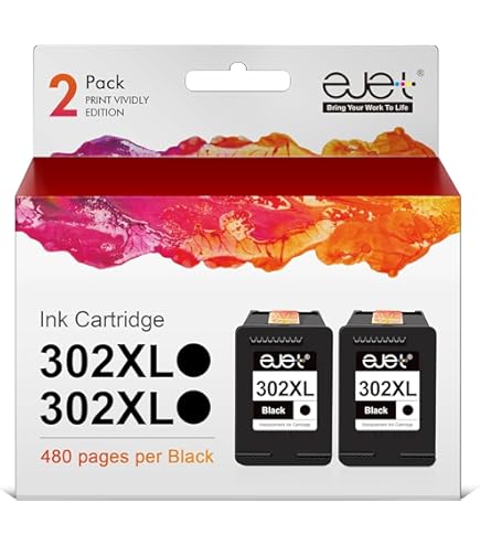 302 XL Cartucce Per HP 302XL Nera Rigenerato Compatible Con Officejet - Foto 1