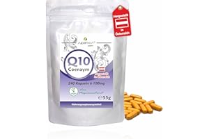 ‎SUPERKOST 240 Kapseln SUPERKOST Coenzym Q10 - CoQ10, 100 mg Hochdosiert, kein 200 mg Tagesdosis, 8 Monate Packung, Hergestellt in Österreich