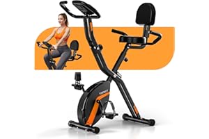 ‎VANNECT 2025 Neu Heimtrainer Fahrrad Klappbar, VANNECT Hometrainer Fahrrad, Leise & Komfortabel, Ergometer Heimtrainer Senioren, LCD-Monitor, Herzfrequenz, Faltbare Aufbewahrung, Fitnessbikes 150KG Belastbar