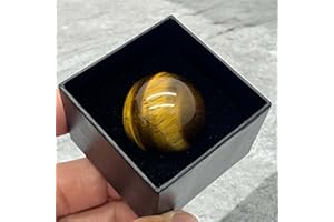arana's® - OJO DE TIGRE Piedra natural de 3 cm con estuche - Cristales naturales y piedras preciosas - Regalos originales - Piedras curativas sanación - Amuleto de la suerte - Horoscopo (Ojo de tigre)