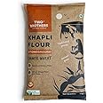 Two Brothers Organic Farms - Khapli Wheat Flour (1 kg) | High Dietary Fiber for Easy Digestion | Stoneground Emmer Wheat Flour | Khapli Atta