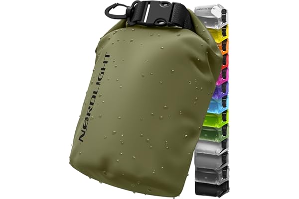 Nordlight Mochila Impermeable Roll Top 25L - Hybrid 25" | Bolsa Seca Con Compartimento Para Portátil De 15 Pulgadas, Bolsillos Exteriores E Interiores, Sistema De Transporte Acolchado
