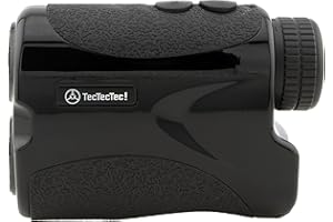 TecTecTec VPRO500 Golf Rangefinder - Laser Range Finder with Pinsensor - Laser Binoculars - with Battery