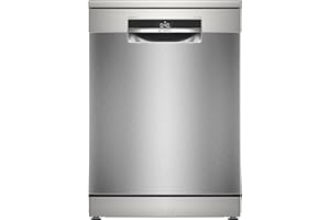 Bosch SMS6ECI15E Serie 6, Lavastoviglie Smart da libera installazione, Cestelli personalizzabili, Motore EcoSilence Drive, Lavaggio intensivo, 14 coperti, Acciaio, 60cm.