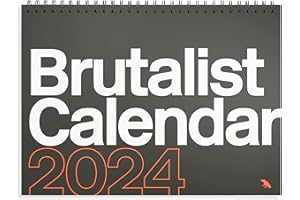 Brutalist Calendar 2024