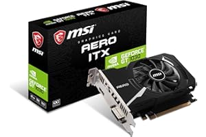 MSI Nvidia Geforce GT 1030 aero ITX 2 GD4 Oc scheda grafica MSI, 64 bit, 2 GB DDR4, PCI Express 3.0 x16, 147 x 102 x 38 mm