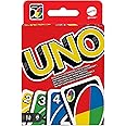 Mattel Games - UNO Carte da Gioco, Adatto per Bambini e per Tutta la Famiglia con Carte Speciali, Giocattolo per Bambini 7+ A