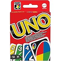 Mattel Games - UNO Carte da Gioco, Adatto per Bambini e per Tutta la Famiglia con Carte Speciali, Giocattolo per Bambini 7+ A