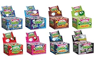 8 Boxen Center Shock Mix Apfel, Cola, Scary, Tongue Painter, Monster Mix, Mystery, Erdbeere und Kirsch a 400 g