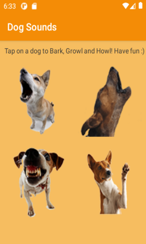 Dog Sounds Barking Howling Growling Amazon In Apps For Android