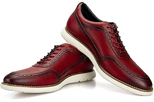 JITAI Scarpe Oxford da Uomo Scarpe Eleganti da Uomo Scarpe Stringate Leggere da Uomo