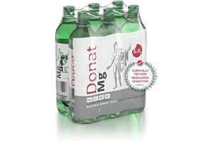 SORINA 6 Naturligt mineralvatten DONAT MG ROGASKA Magnesio 100 cl. Elektrolytfrstrkt, unflavored, 6x600 cl