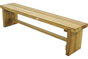 Forest Garden Forest Double Sleeper Bench 1.8 m, Pressure Treated