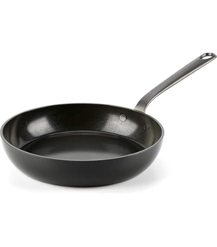 GreenPan Torino Gezonde keramische koekenpan met antiaanbaklaag 30 cm, PFAS- vrij, inductie, ovenbestendig tot 160°C, vaatwasmachinebestendig, zwart