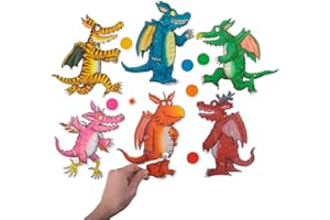 FIZZ CREATIONS Zog Build A Dragon Puzzle Game. Roll The Dice to Race & Collect Your Pieces to Become the Puzzle Champion. Includes 6 Puzzles & Coloured Dice. Ages 3+. Officially Licensed Zog Merchandise.
