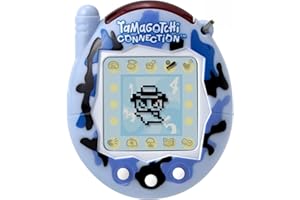 TAMAGOTCHI Bandai Connection Digital Wild Blue Shell Virtual Pet Electronic Toy With Infra-Red Connection For Shared Fun | Kids Toys For Girls And Boys Are Great Japanese Gifts