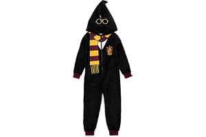 Harry Potter Gryffindor Onesie Barn | Pojkar Flickor Hogwarts skola för trolldom och häxkonster House Uniform Pjs