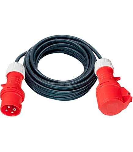 DEWIN Adattatore CEE 415V 16A 5 Pin 3P N E IP67 Accoppiamento Industriale Impermeabile Per Uso - Foto 4