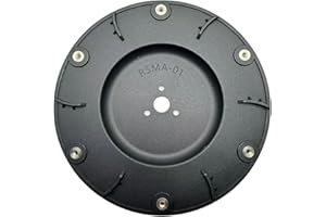 Tidevib Robot Lawn Mower Replacement Blade for Mammotion, for LUBA 1 AWD, and for LUBA 2 AWD Plastic Cutting Disc 170x16.9mm