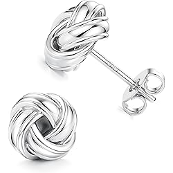 Boucles D'Oreilles Puces Argent 925 Grains De Café - Tata Gisele - Neufes