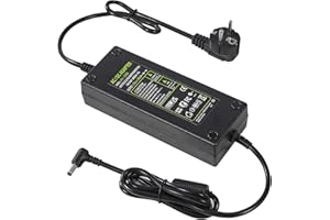 LXLQZXW 12V 10A Netzteil Adapter, AC 100V-240V bis DC 12V 10A 120W Spannungswandler LED Trafo Transformator Stromversorgung 5,5 mm x 2,5/2,1 mm Stecker für LED Streifen Module Licht CCTV Kameras 3D Drucker