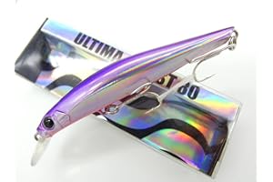 momolures - ULTIMA ARTIST SWIMMER 70mm 80mm Sinking Minnow for Bass, Seabass, Pike, Trout, Salmon lure fishing