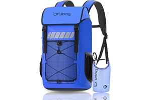 IDRYBAG Mochila Impermeable para Hombres 25L, Bolsa Seca para Senderismo y Deportes Acuáticos