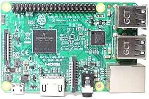 Raspberry Pi 3 processeurs modèle B 1,2 GHz/1 Go/USB2.0/HDMI/Bluetooth/WiFi RASPBERRYPI3-MODB-1G