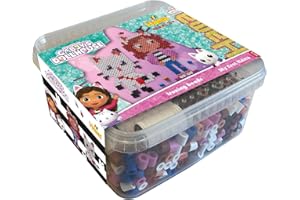 Hama | Gabby΄s Dollhouse | 900 Maxi Fuse Beads, Pegboard, Printed Design Sheet, Instructions & Ironing Paper | Mosaic Decoration Arts & Craft for Creative Children Ages 3+
