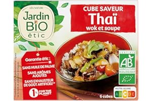 Jardin BiO étic - Cube saveur Thaï wok et soupe