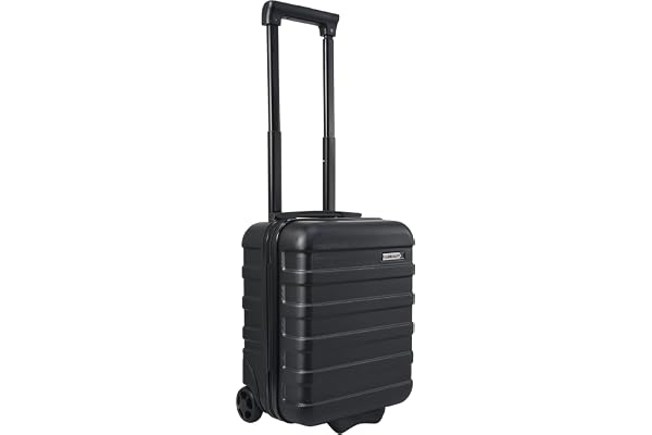 Cabin Max Anode Bagage Cabine 40x30x20 Trolley Valise sous siège 24L Ryanair, Easyjet, Wizz Air, Vueling 40x30x20cm (Noir, 40x30x20cm)