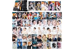 LABDIP 2 Pack/110PCS Stray-K Photocard Kpop Stray-K Maxident Album Photocards Stray-K Lomo Cards Stray-K 5-STAR Postcards Stray-K Birthday Gift Cards for Fans