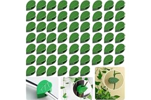 weiclianhp 40 Pièces Attache Plante Grimpantes Universelles - Support de Fixation Végétale Réglable pour Vignes/Légumes/Murs/Bureau - Câbles Horticoles Durable Jardin Extérieur/Intérieur