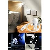 Buffer USB Astronot Gece Lambası, Masa Lambası, Kitap Okuma Lambası Işığı