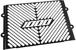 HOMRY Yamaha FZS 1000 Fazer 2001 – 2005 Radiator WITHOUT SIDE PANEL WATER COOLER GRILLE Antifreeze Radiator Grille Guard Cooler Panel with Logo Black