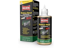‎BALLISTOL BALLISTOL Unisex – Erwachsene Waffenpflege Robla Solo Mil Laufreiniger, Farblos, 65 Ml EU