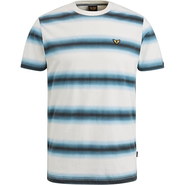 PME Legend Herren T-Shirt – Rundhals, Kurzarm, 100% Baumwolle, Regular Fit, Mehrfarbig
