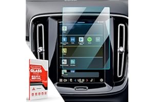 ASZSK Folia ochronna na wyświetlacz do Volvo XC40 XC60 XC90 V60 V90 S90 S60 C40 2018-2024, nawigacja szkło hartowane folia ochronna, 8,7" nawigacja ekran dotykowy akcesoria