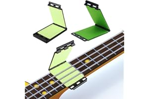 LEFSDVF Guitar String Cleaner, 2 Pieces Guitar Cleaning Kit Fretboard Cleaning Cloth Electric Guitar Accessories Guitar Tools for Cleaning String and Fretboard (Light Green,Dark Green)