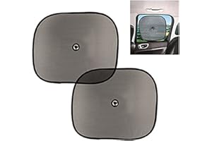 XTEMEAUTO XtremeAuto® Car Window Pop Up Sun Shield/Shade/Blind TWIN PACK. UV Protection for Children, Baby, Pets - 44 X 33cm