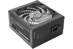 Tacens Radix VII AG 800, Fuente Alimentación Full Modular 800W ATX, 10 Años Seguridad, 80Plus Silver, +87% Eficiencia, Ventilador 140mm FDB con Tecnología AI-RPM, Condensadores Japoneses 105º, Negro