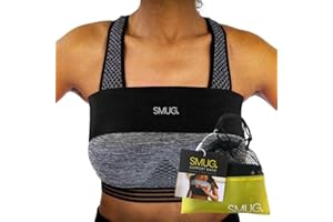 Booband Boobuddy Breast Support Band - High Impact Sports Bra Alternative Running Accessory for Women - Shock Absorbing Compression for Zero Bounce, Prevent Injury, Improve Posture