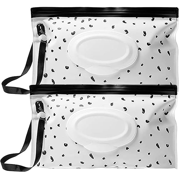 Porta Salviette Umidificate - 2 Pezzi Portatile E Riutilizzabile - Foto 13