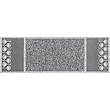 Home2Fashion 257743 PUR CenterClean Outdoor-Fußmatte mit hocheffektiver Textilschicht und einer Abstreiffläche, TPE-VC-Kunsts