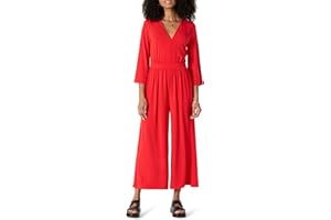 Amazon Essentials Women's Relaxed-Fit Matte Jersey Jumpsuit