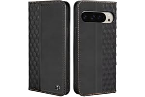 CXTCASE Etui Google Pixel 9 Pro XL 6,8 cala, etui ze skóry PU do Google Pixel 9 Pro XL [Podstawka] [Gniazdo kart], portfel z klapką do Google Pixel 9 Pro XL, czarny