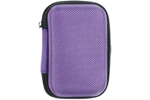 Protective Case for Accu-Chek Aviva/Guide/Instant - Hard Case with Zip, Mesh Pocket & Elastic Band - for Blood Glucose Monitor
